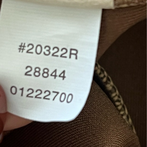 Spanx Faux Suede Pull On Slimming Leggings large - Picture 10 of 11